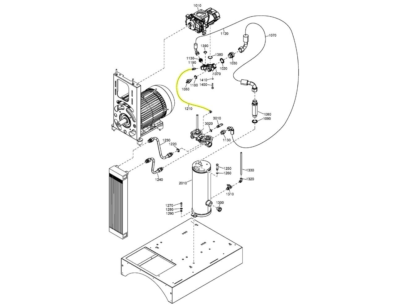 Quincy Compressor 0070600248 Hose & Reel