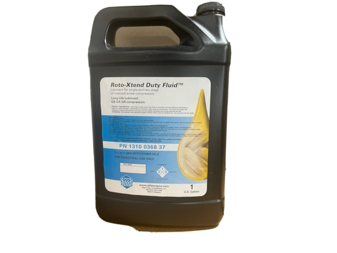 Atlas Copco 1310036837 Roto-Xend Synthetic Lubricant - 1 Gallon Jug