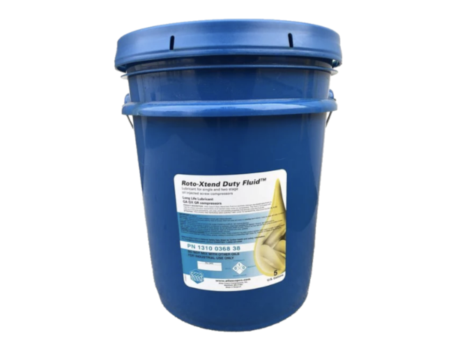 Atlas Copco 1310036838 Roto-Xend Synthetic Lubricant - 5 Gallon Pail