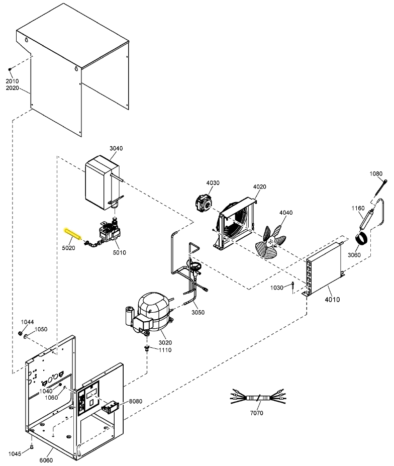 Quincy Compressor 0070725007 Hose