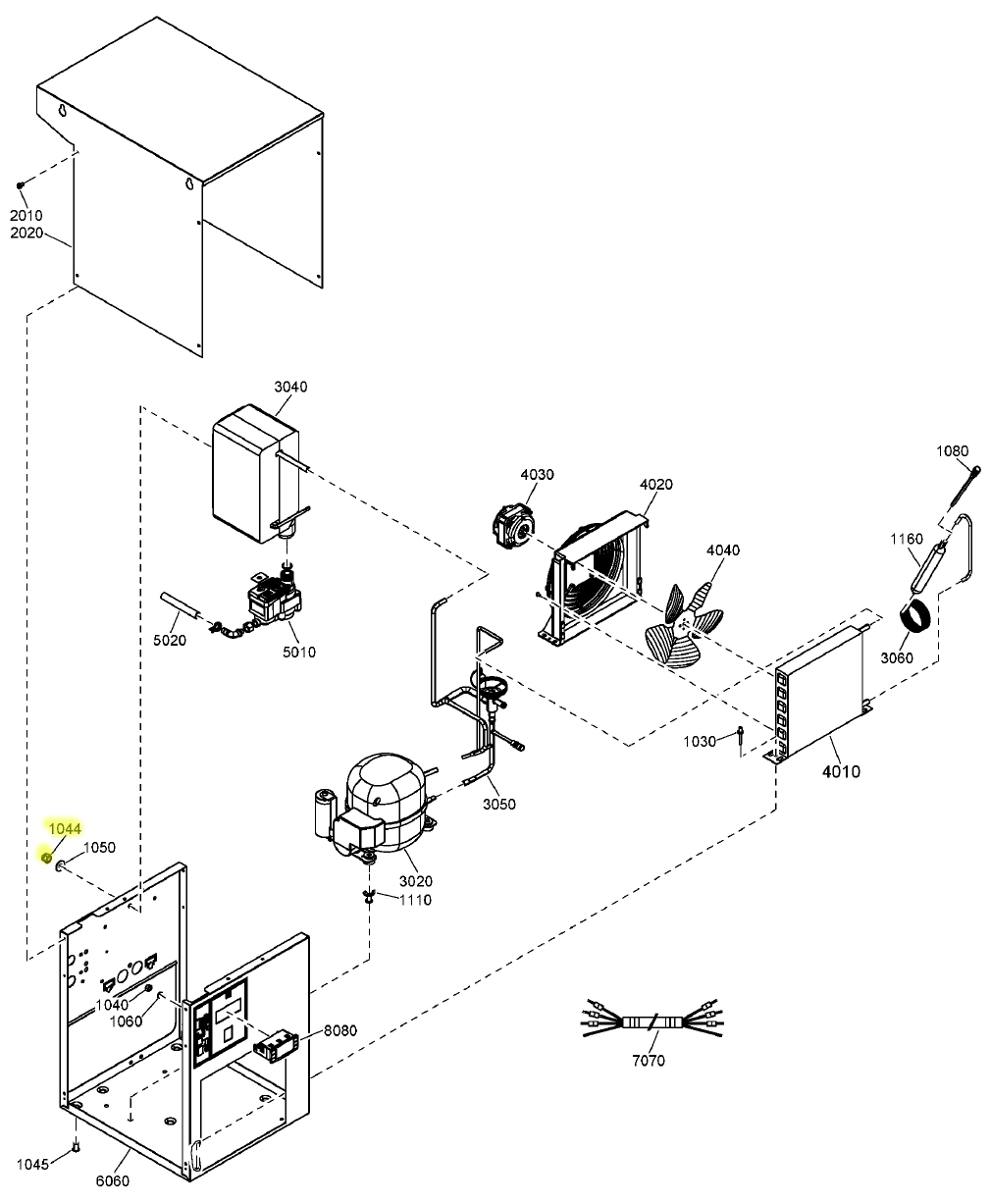 Quincy Compressor 0291112815 Locknut