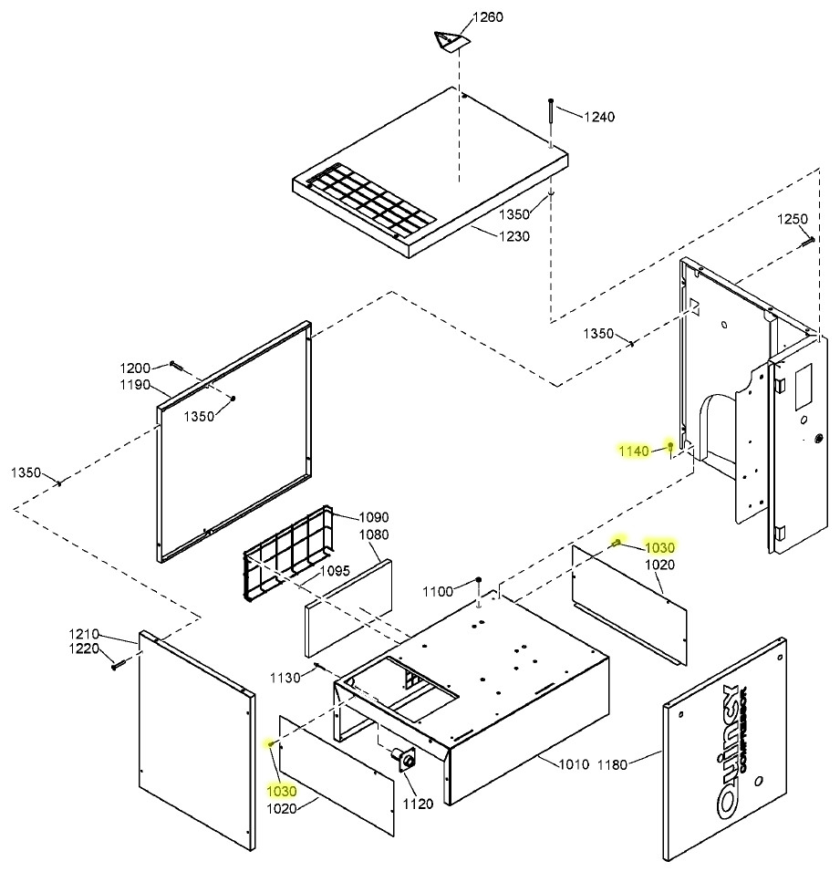 Quincy Compressor 0215000391 Screw