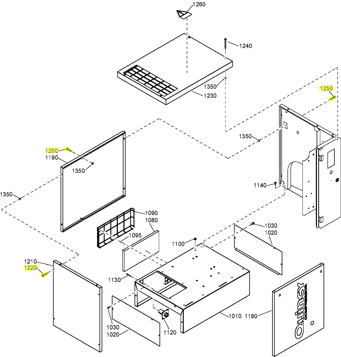 Quincy Compressor 0216195775 Screw