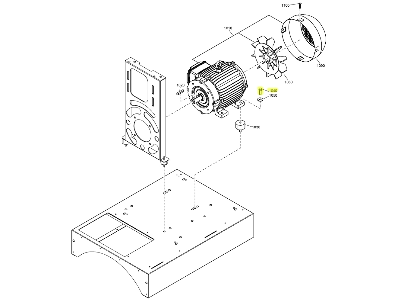 Quincy Compressor 0147132603 Screw