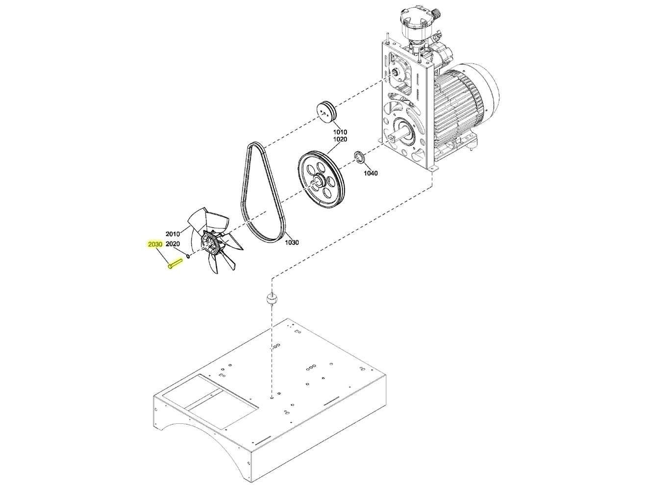 Quincy Compressor 0147140503 Screw