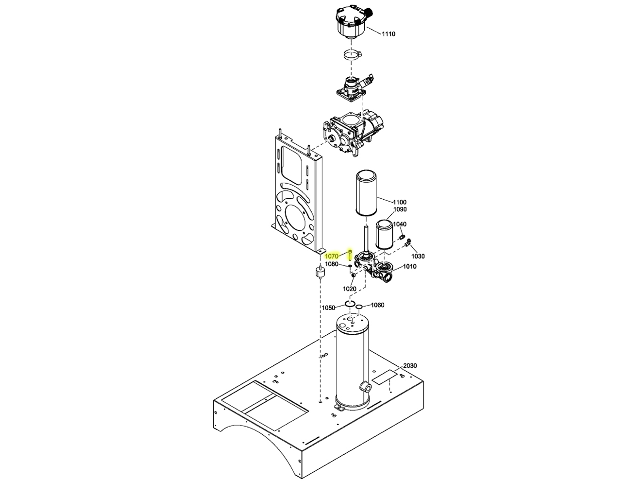 Quincy Compressor 0211132903 Screw