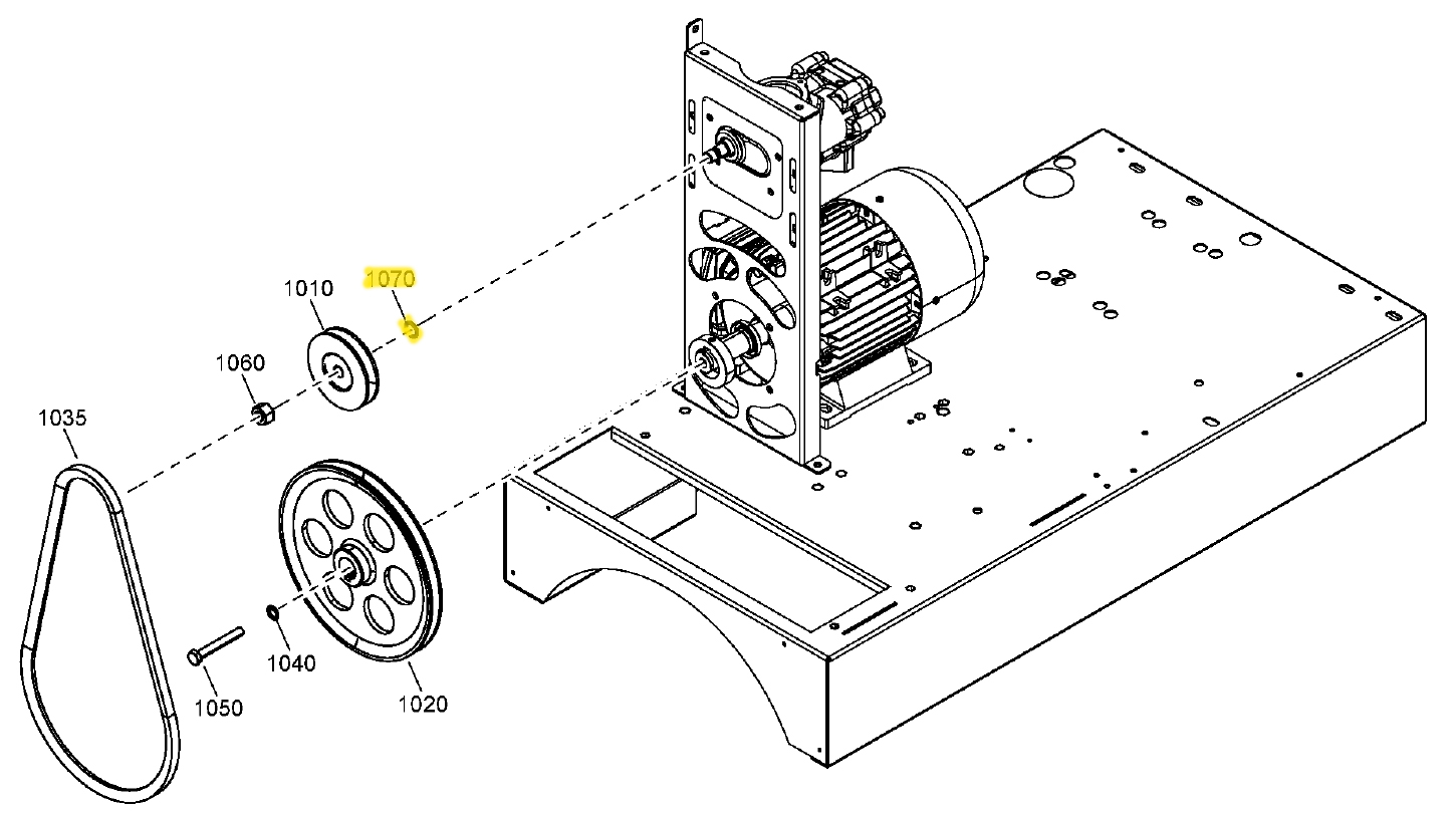 Quincy Compressor 0324155008 Shim Ring