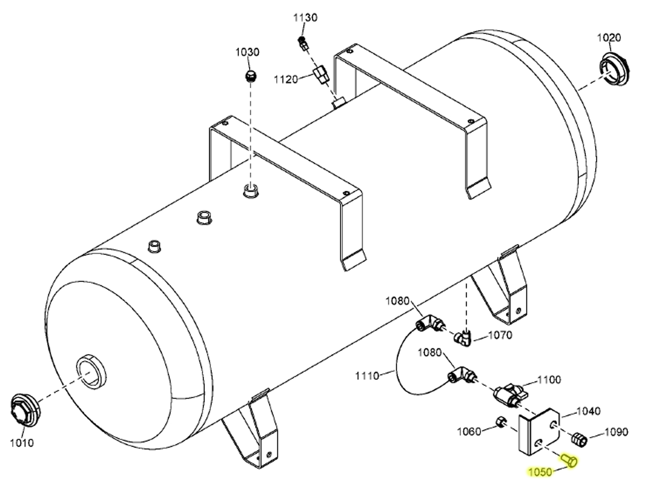 Quincy Compressor 0147140003 Screw