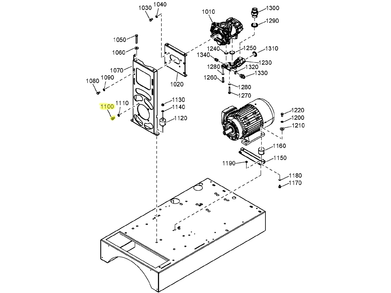 Quincy Compressor 0147136003 Screw