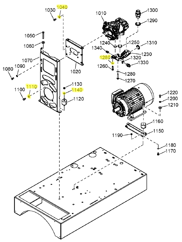 Quincy Compressor 0333310017 Washer