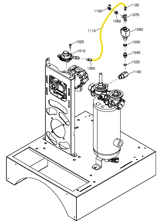 Quincy Compressor 0070600268 Plastic Tube