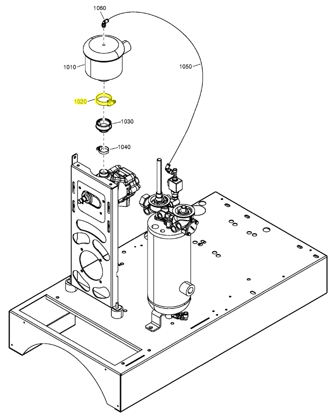 Quincy Compressor 0347611200 Hose Clamp